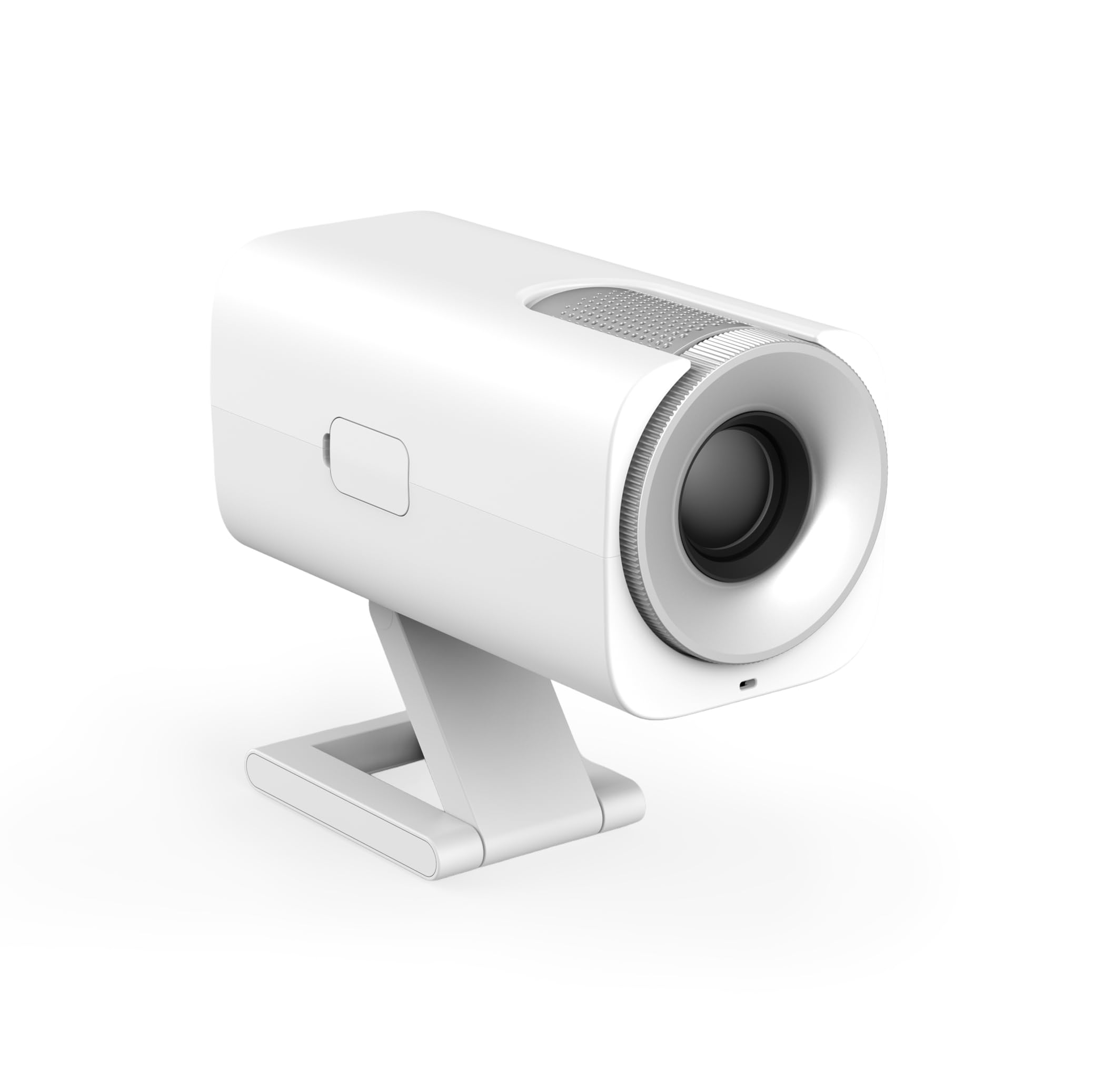 Kiano Go Blanc Mini Proiettore WiFi Portatile Android 12, Proiettore HD 720p Compatibile Full HD 1080P, Bluetooth 5.2, AirPlay/Miracast/DLNA, Correzione trapezoidale automatica, Schermo 15-128"