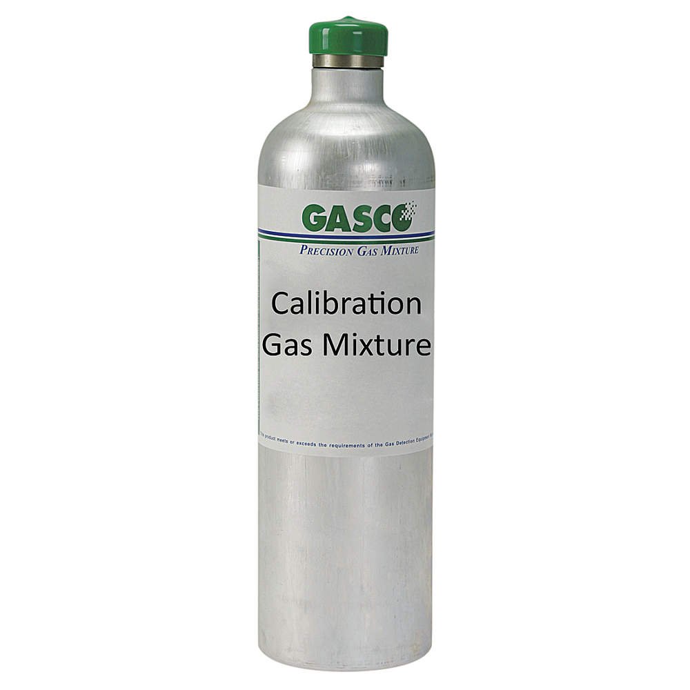 Gasco 34L125100 Precision Calibration Gas 100 ppm Nitric Oxide balance Nitrogen 34 Liter