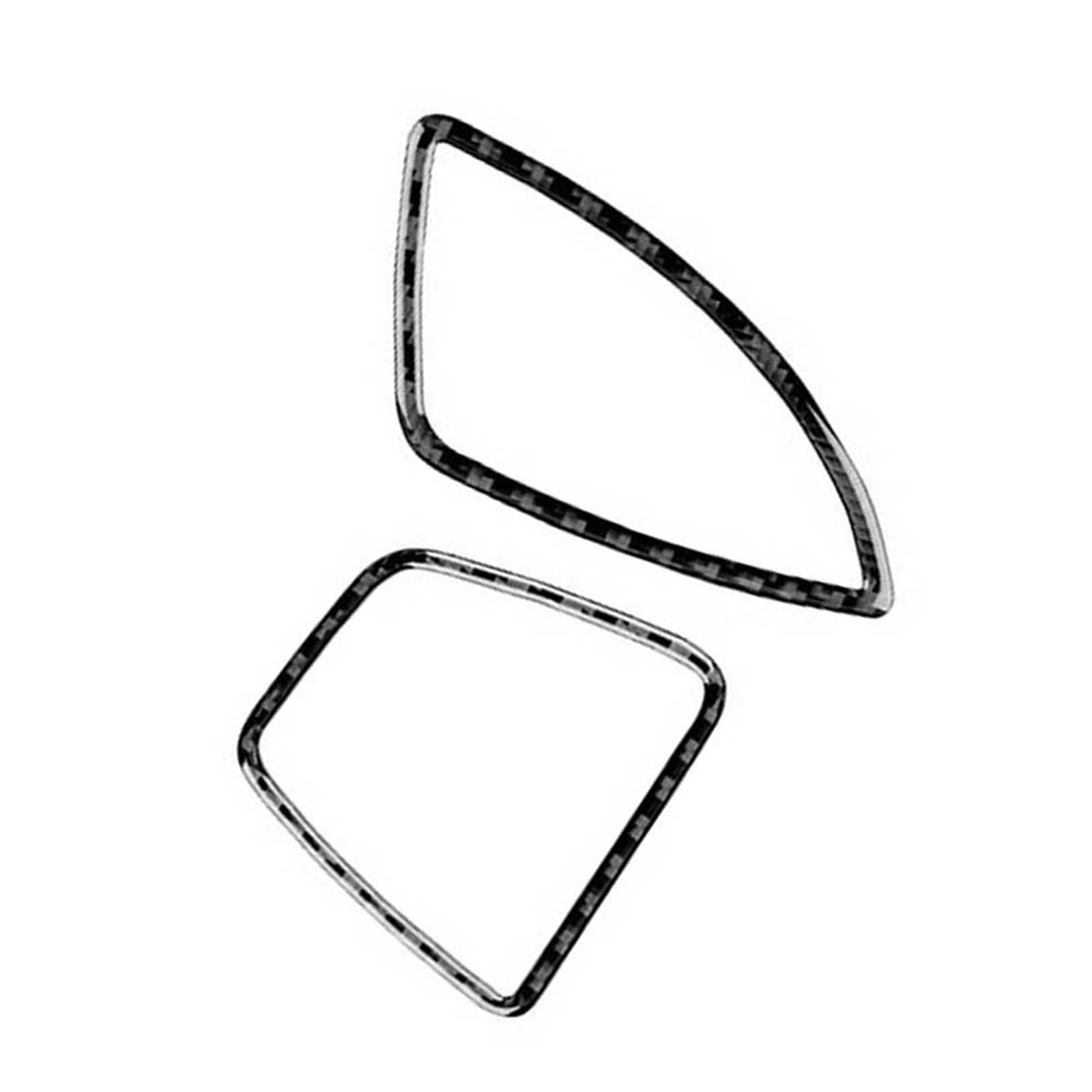 Interior Decoration Car Air Outlet Frame Interior Trim Accessories Carbon Fiber Sticker LHD RHD for Kia Sportage 2022-2025