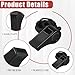 IANFAN 100 Pcs Coach Whistle with Lanyard, Plastic Emergency Whistle Bulk Loud Sound Sports Whistles for Referees Coaches Emergencies Athletes Training Outdoor Sports