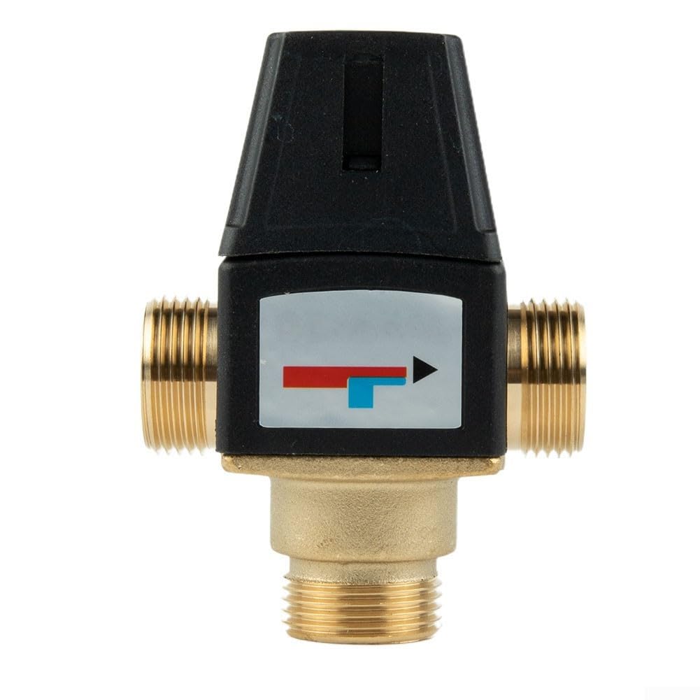 Valvola termostatica affidabile DN20 DN25 del miscelatore per la circolazione dell'acqua calda integrata nella sicurezza chiusa per evitare scottatura (DN20)