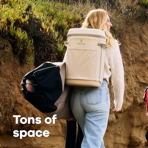 Image of Hydro Flask Carryout Cooler Backpack - Insulated Portable Soft Cooler - 22 L Capacity in Black