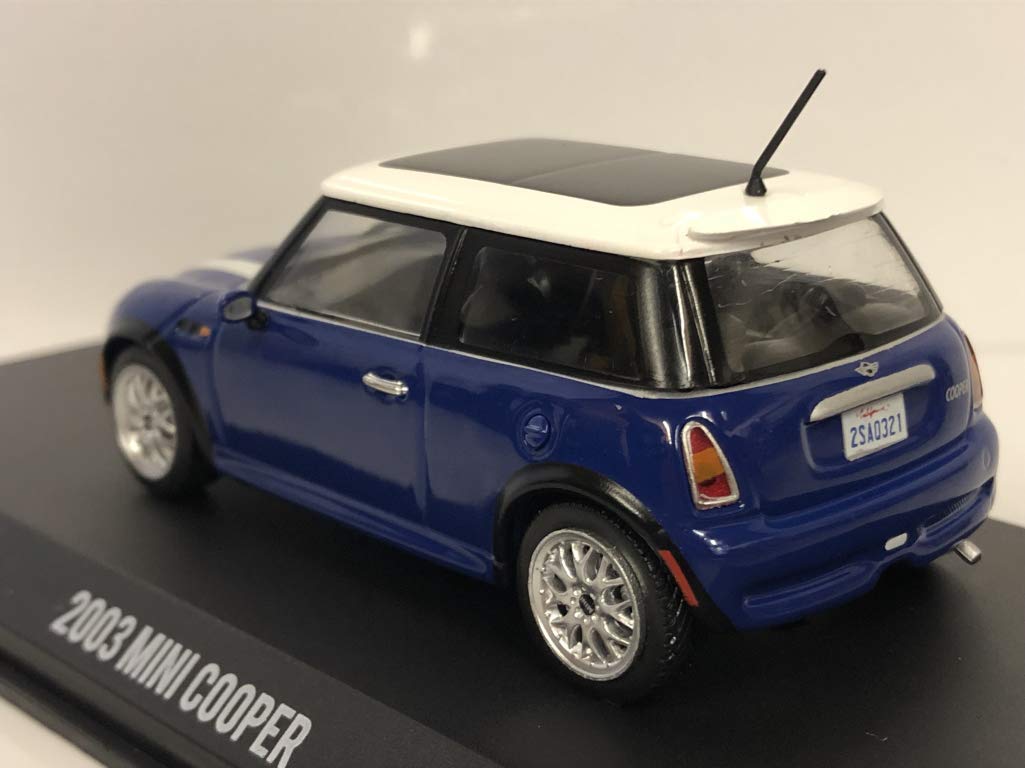 Amazon | グリーンライト 1/43 2003 ミニ クーパー ブルー