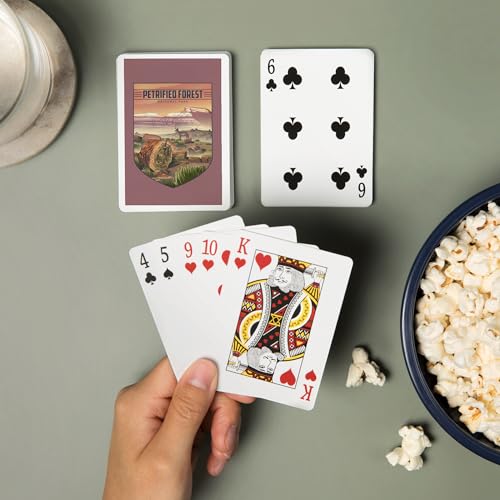 Baraja de Poker National Park Lantern Press con 52 Cartas miniatura 2