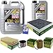 Produktbild Filter Set Inspektionspaket 6 Liter Motoröl Special Tec F 5W-30 MANN-FILTER Innenraumfilter Kraftstofffilter Luftfilter Ölfilter