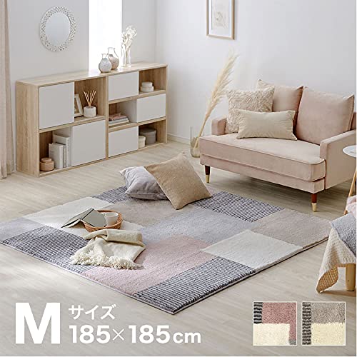 Amazon｜LOWYA ロウヤ カーペット ラグマット 絨毯 じゅうたん ラグ