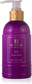 SPA CEYLON SLEEP Body Milk | Natural Blend for Deep Restful Sleep | Pure Lavender & Luxurious Fragrance | Nourishes & Treats Dryness | Suitable for all skin types