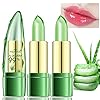 Amazfly-2-Pcs-Aloe-Vera-Lipstick-Clear-Jelly-Lipsticks-Magic-Temperature-Color-Change-Lipstick-Lip-Blam-Moisturizing-Long-Lasting-Lip-Makeup-2Pcs Amazfly 2 Pcs Aloe Vera Lipstick, Clear Jelly Lipsticks, Magic Temperature Color Change Lipstick Lip Blam Moisturizing Long Lasting Lip Makeup (2Pcs)