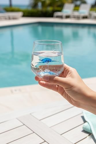 Vista 4 de Taza de vidrio 3D con bonita figura de animal en el interior, figura de tortuga marina de vidrio soplado a mano, vaso sin tallo para vino, agua