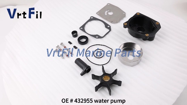 Watch 432955 0436957 Water Pump Repair Kit on Amazon Live