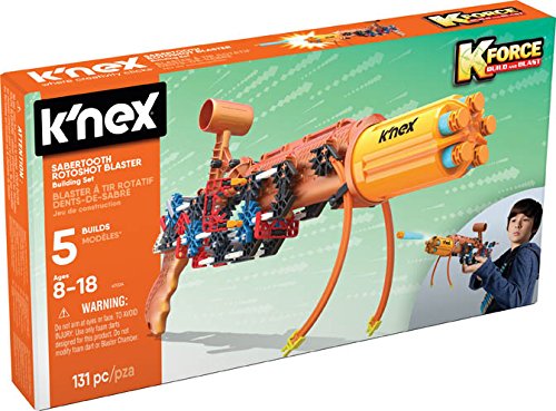 K-Nex Sabertooth Rotoshot Blaster Building Set Building Kit, Varies By Model