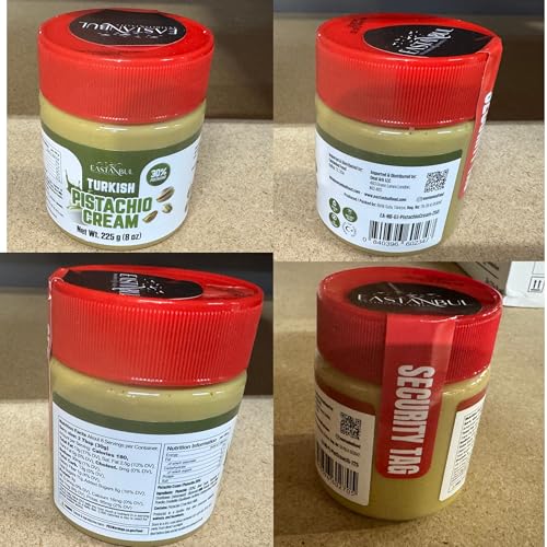 Image of Eastanbul Pistachio Cream, Pistachio Butter, Spread in Breakfasts, 8oz