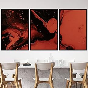 signwin 3 Piece Framed Canvas Wall Art 3D...