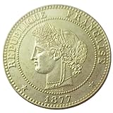 【CONTENU】: -1 pièce. Nos pièces sont toutes des copies de pièces de collection et de jeu. Les motifs des pièces sont tous réalisés à partir de matériaux historiques réels. Veuillez ne pas les acheter comme de véritables pièces de collection originales. Nous vendons ces répliques uniquement pour compléter votre collection.