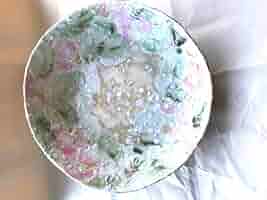 新山光哉　大鉢　雪椿　箱入り 新山光哉 大鉢 雪椿 箱入り