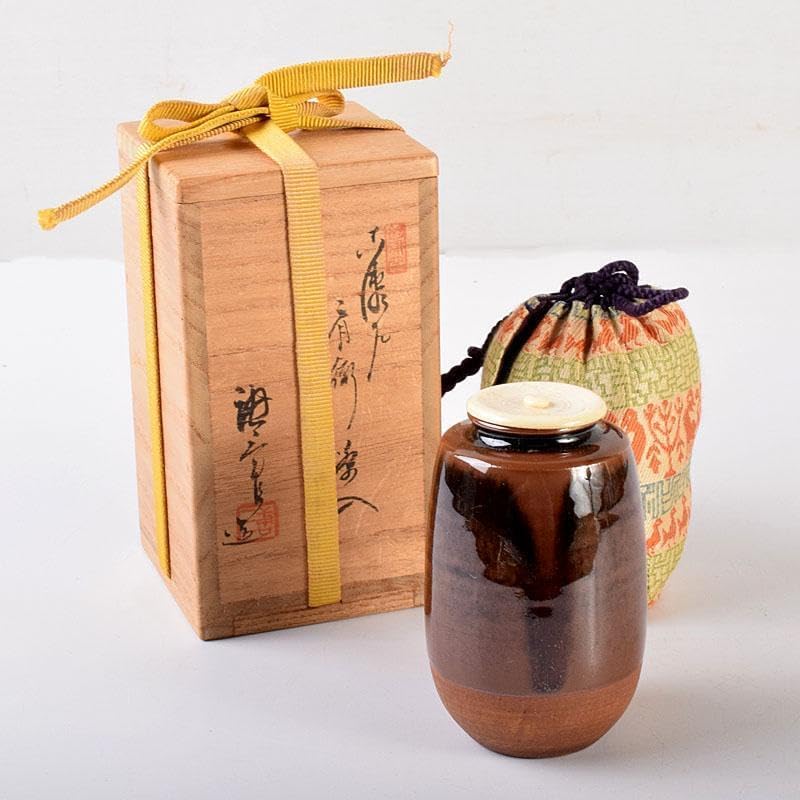 久田宗也 茶入 カリン材 【公式通販】