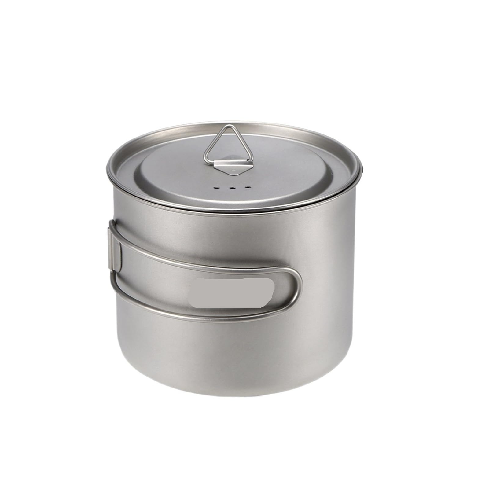 Generico Compatibile con Tazza da Appendere Portatile Ultraleggero Coperchio e Manico Pieghevole, Campeggio all'aperto, Escursionismo, Zaino in Spalla