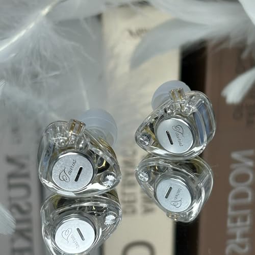 KZ Taurusゲーミングイヤホン 2DDイヤホン 有線 イヤモニ カナル型 イヤホン イヤフォン 有線 デュアル8mmダイナミックドライバー インイヤーモニター 二つの6mm径プロフェッショナルコンデンサーマイク2pin金メッキ抜き差し构造 Wired Earphones 独立低音ユニット 快適フィット ゲームサウンド 高遮音性 音楽/勉強/通勤/ゲームに最（透明·マイクなし)