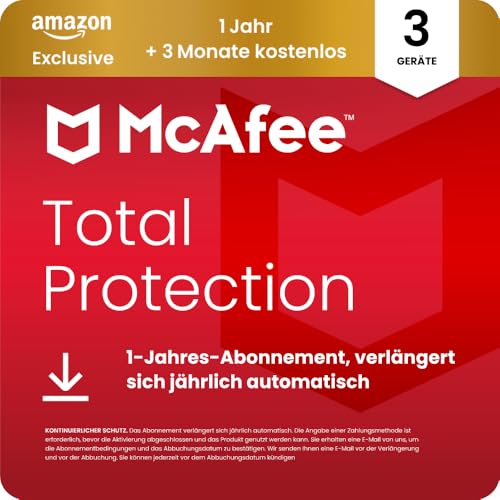 McAfee Total Protection 2024 Amazon Exclusive