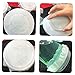 HOUDERCO 500sheets Leakproof Cup Papers Round Shape Sealing Films for Beverages for Tea Coffee and All Drink Packaging Spill and Easy to Use