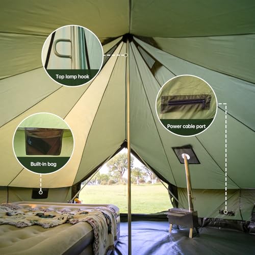Bell Tent with Stove Jack