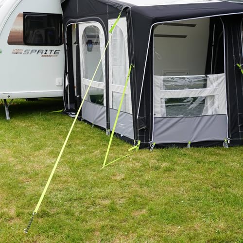 Dometic Storm Straps Tie Down Kit for Kampa or Dometic Awnings - Heavy Duty Secure Fit Acessories and Parts for Caravan, Motorhome, Campervan, Air Awning, Tent - Green - Image 5