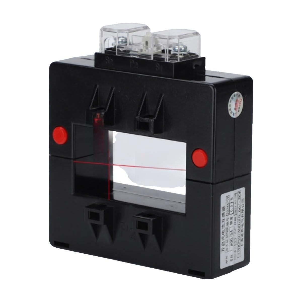 Compteur triphasé AC et son transformateur ouvrant DK-80x40 2000/5A 0.5