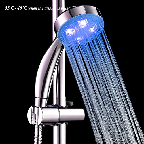 Cabezal de Ducha LED Cambia Color Ahorro Agua miniatura 3