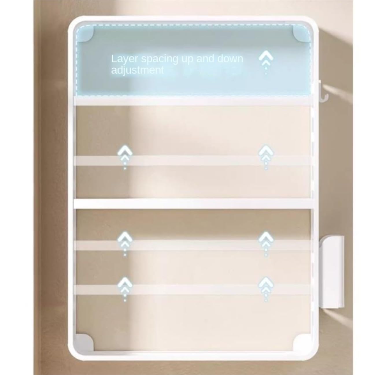 Especiero Estantería de Especias Portaespecias Estante De Especias De Montaje En Pared De 4 Niveles, Estante De Especias Colgante De Aluminio, Organizador, Estante De Almacenamiento De Especias Para C