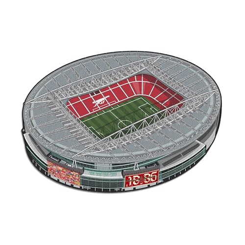 Iconic Puzzles, Arsenal Emirates Stadium, Officially Licensed Wooden Puzzle, 100% Sustainable - Image 2