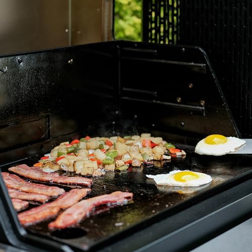 Masterbuilt MB20080221 Gravity Series 800 Digital Charcoal Griddle & Fire Starters, 48 Count & MB20040221 Gravity Series 800 Digital Charcoal Griddle, Grill and Smoker Combo, Black