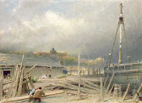 Pintura sobre lienzo Albert Goodwin: dale un toque clásico y artístico a tu hogar