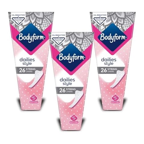 Bodyform Dailies String Thong Panty Liners Cover
