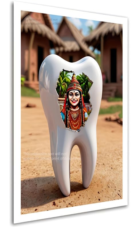 Villagers art Dental Clinic Poster Artwork StatusRing Dentist Poster without Frame-picture-29