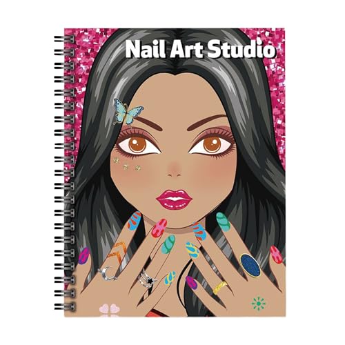 Livre D'autocollants De Voyage – Ensemble D'activités De Coloriage De Vernis À Ongles, Cahier D'exercices D'autocollants Pour , Kit De Couleurs De...