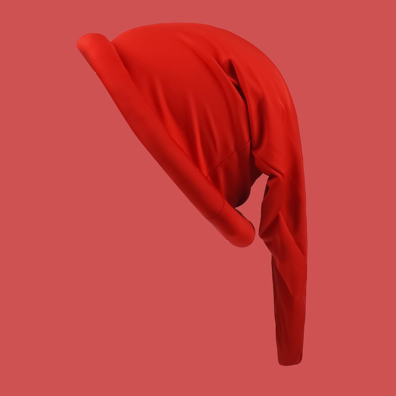 AOVNA Dwarf Hats - Gnome & Elf Hats for Halloween & Fairy Tale Costumes (Red)