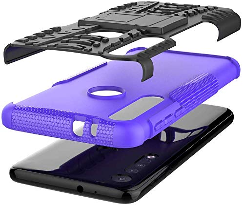 MILEGAO Motorola Moto One Macro Custodia +2 PZ Pellicola Protettiva Vetro Temperato, Paraurti Ultra Sottile Antiurto Morbido TPU Silicone Custodia per Motorola Moto G8 Play (6.2