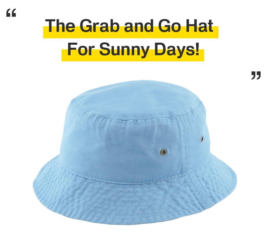 Image of KBETHOS 100% Cotton Washed Bucket Hat