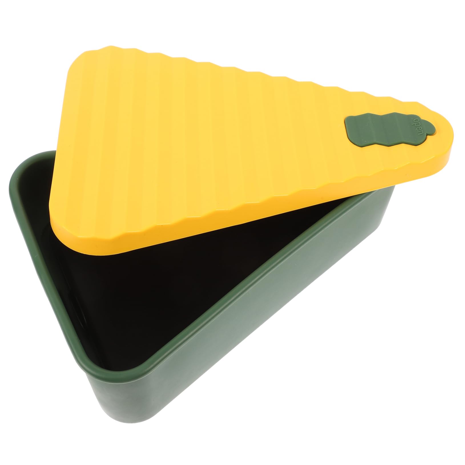 LIFKICH Pizza Storage Co. Pizza Leftover Container Pizza Case Lid Pizza Slice Storage Box for