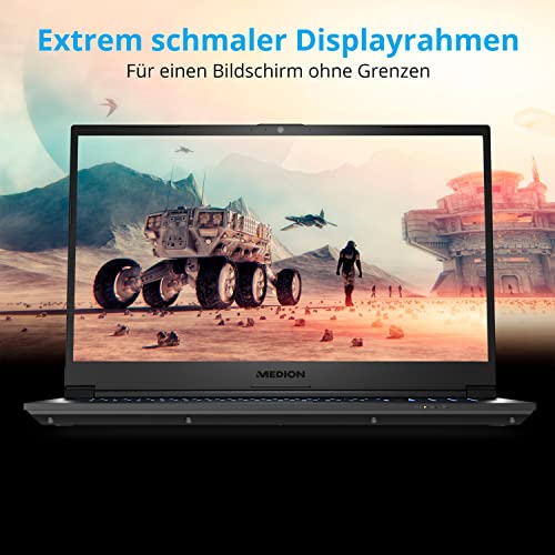 MEDION ERAZER Crawler E30 39,6 cm (15,6 Zoll 144hz) Full HD Gaming Notebook (Intel Core i5-12500H, 8GB DDR4 RAM, 512GB PCIe SSD, NVIDIA GeForce RTX 3050 4GB GDDR6, RGB Backlit, Win 11 Home) – Bild 8