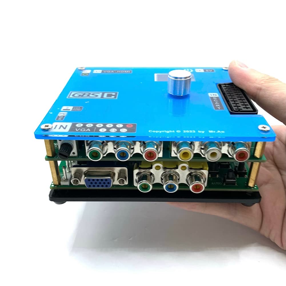 Convertidor GBSC GBS Control Game Video Transcoder GBSC RGBS VGA Scart Ypbpr Signal To VGA HD Upscalers