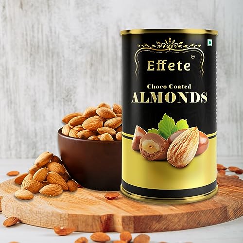 Image of Effete Chocolate Coated Roasted Almonds - 96 Grams | almond chocolate, chocolate coated almonds |