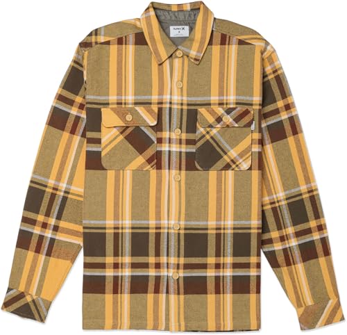 Chemise Flannel Homme Hurley Santa Cruz Shorline Chemise Manches Longues