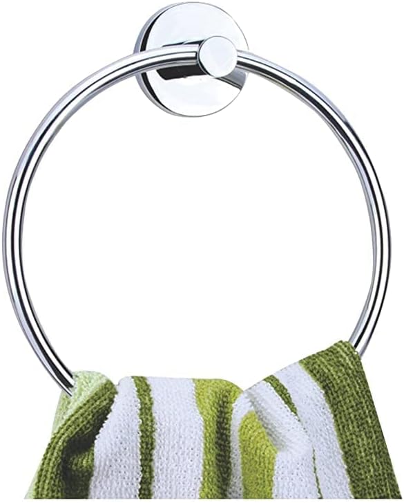 Towel Ring Moonstone Brass