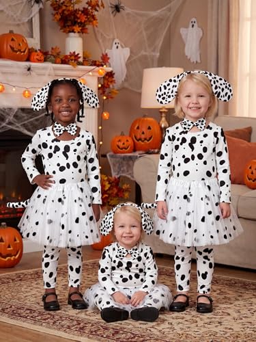 Disfraz completo Dalmatian para niñas y toddlers miniatura 4