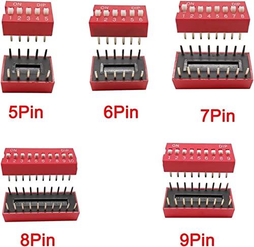 Interrupteur à cadran DIP Switch rouge pour sécuriser les configurations - 3
