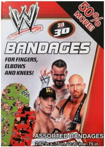 WWE Wrestling Bandages Bonus Pack (Pack of 3)