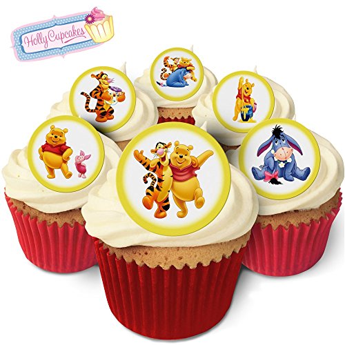 24 Wunderschöne essbare Kuchendekorationen: Pu der Bär / Winnie the Pooh Cover