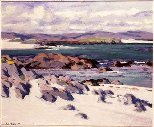 Affiche Toile White Sands Iona par Cadell grand format 60x90