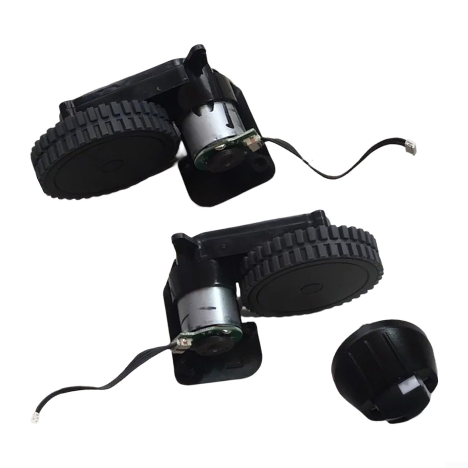 Kit di ruote di ricambio per Roborova 11S 12 15C 15T 25C 30 30C 35C per G10, set di ruote girevoli in plastica per una navigazione silenziosa e una facile installazione